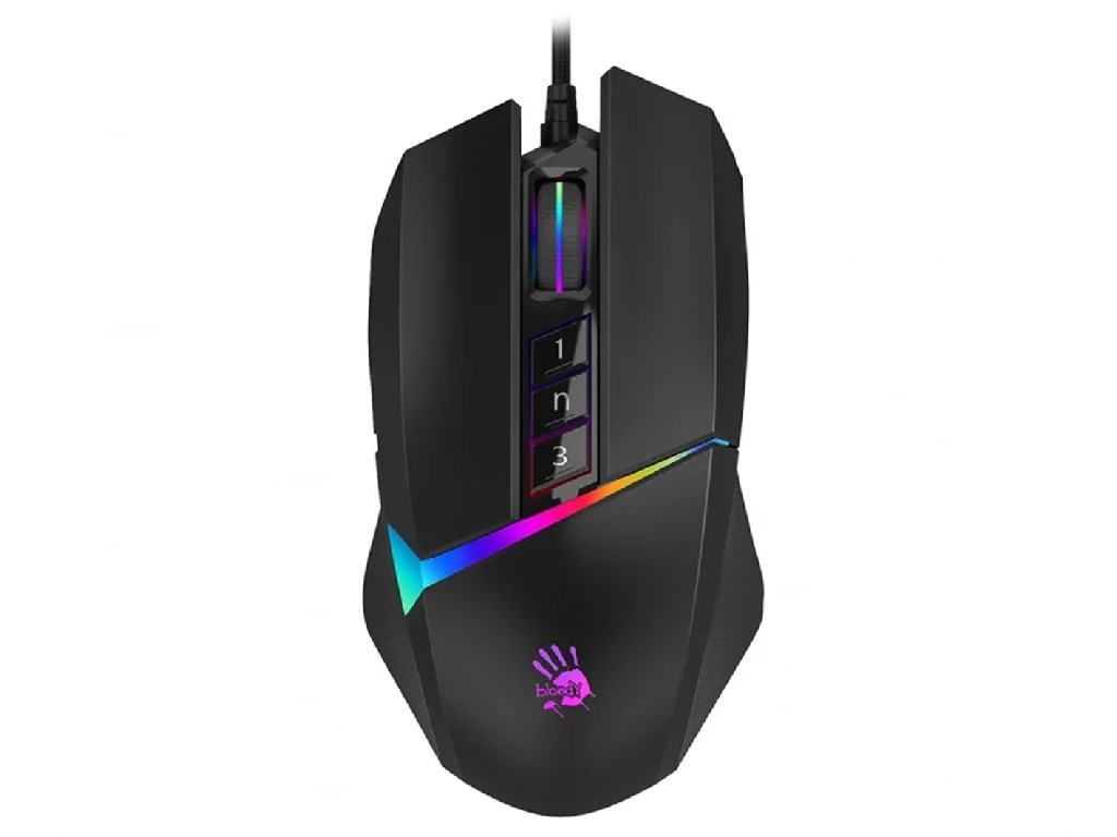  Gaming Mouse Bloody W60 Max, Optical, 100-10000 dpi, 8 buttons, RGB, Macro, Ergonomic,USB, клавиатуры ,мышки ,веб камера ,коврики ,флешки , 16gb, 32gb,64gb,128gb,256gb,512,microsd,sd