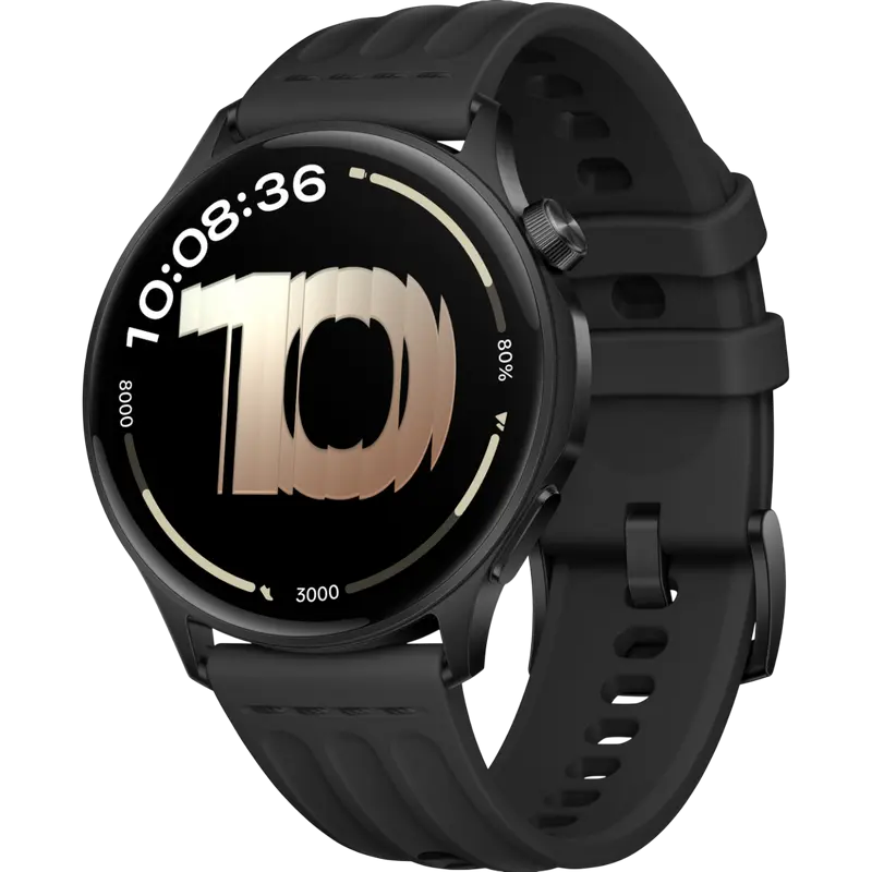 Умные часы OnePlus Watch Lite, 45мм, Black Steel, iphone, xiaomi, samsung, oppo, чехол, стекло