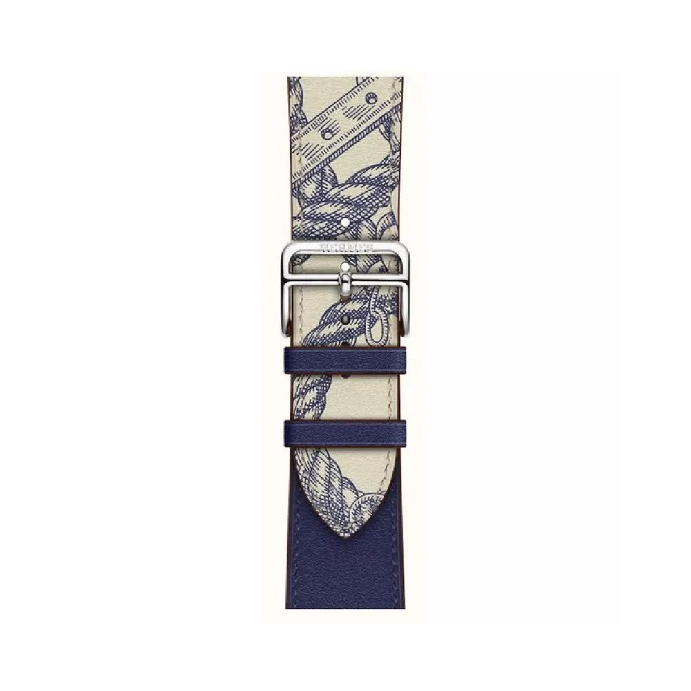 VPG Rhea Series Real Leather iWatch Strap 38/40/41mm Blue