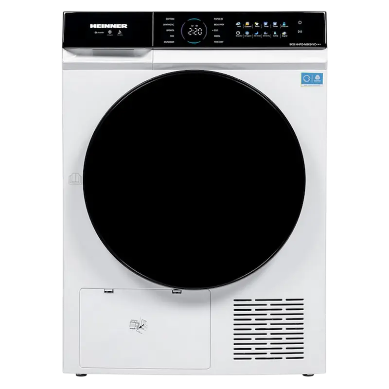 Сушильная машина Heinner HHPD-M9K5IVC+++, 9кг, Белый