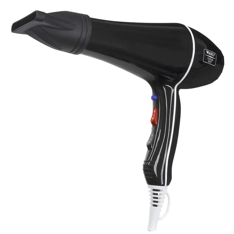 Фен WAHL Super Dry 4340-0470, 2000Вт, Чёрный