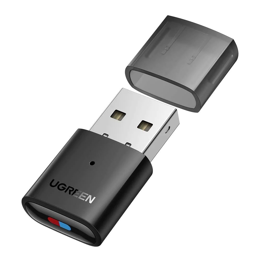 UGREEN Adapter USB Bluetooth 5.0 Receiver & Transmitter | CM390, Black