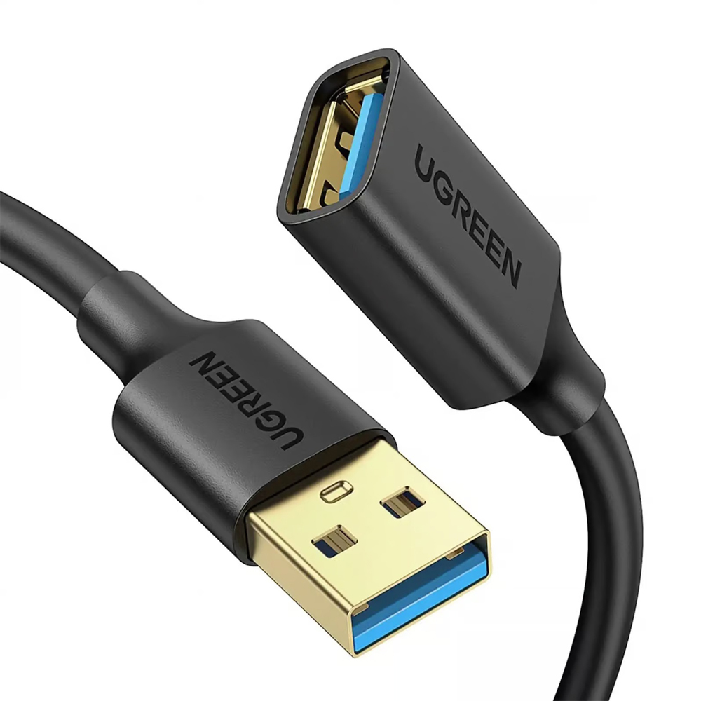 UGREEN USB 3.0 Extension Male Cable 5m | US129, Black