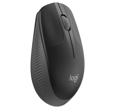 Wireless Mouse Logitech M190 Full-size, 1000 dpi, 3 buttons, Ambidextrous, 89,9g., 1xAA, 2,4Ghz, Bla Wireless Mouse Logitech M190 Full-size, 1000 dpi, 3 buttons, Ambidextrous, 89,9g., 1xAA, 2,4Ghz, Bla