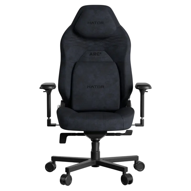 Игровое кресло HATOR Arc 3 S, Велюр, Чёрный
