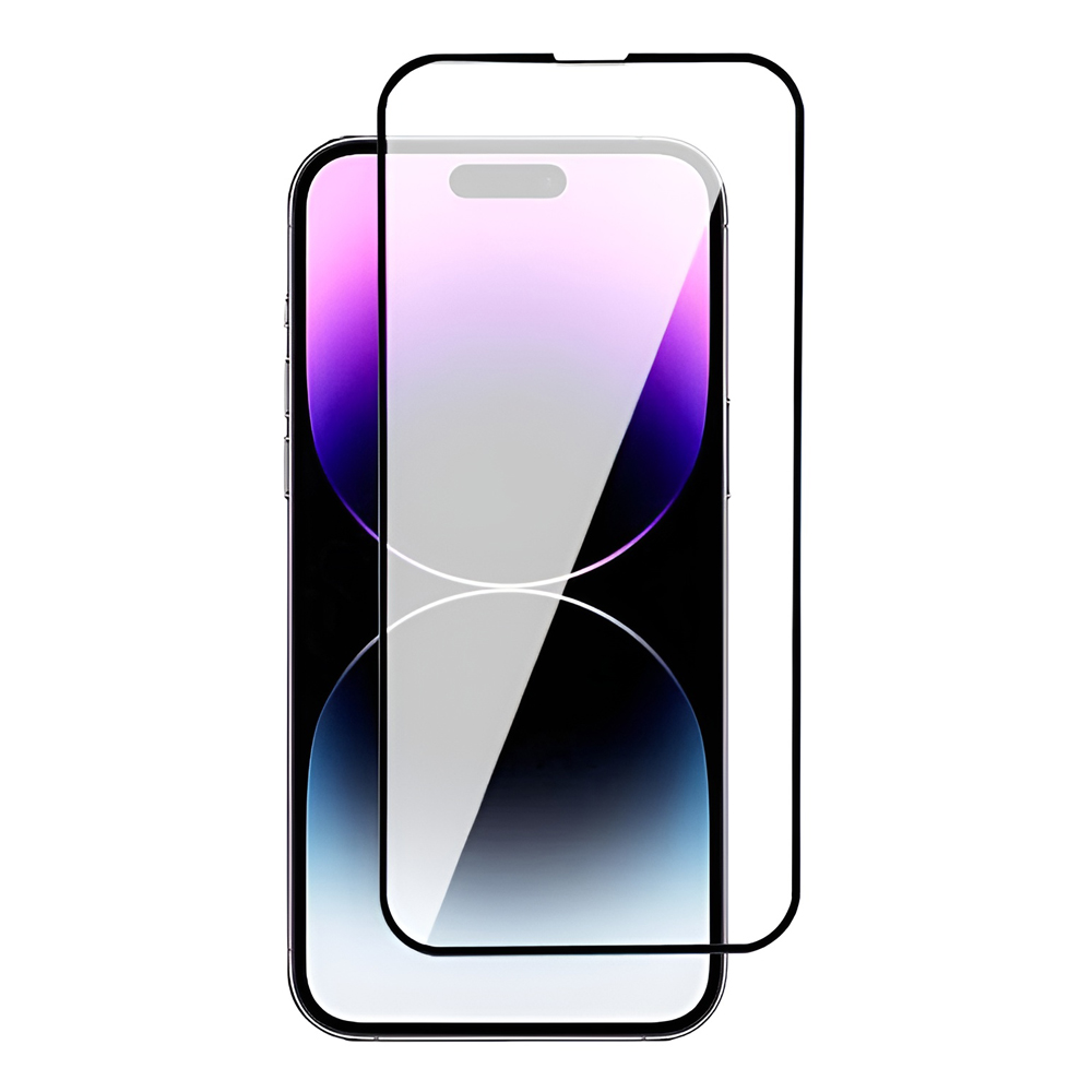 Helmet Diamond Glass 5D iPhone 16, Black