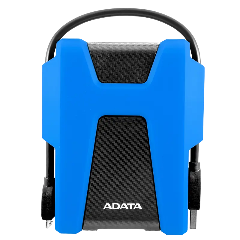 Внешний портативный жесткий диск ADATA HD680, 2 ТБ, Синий | Чёрный (AHD680-2TU31-CBL)
