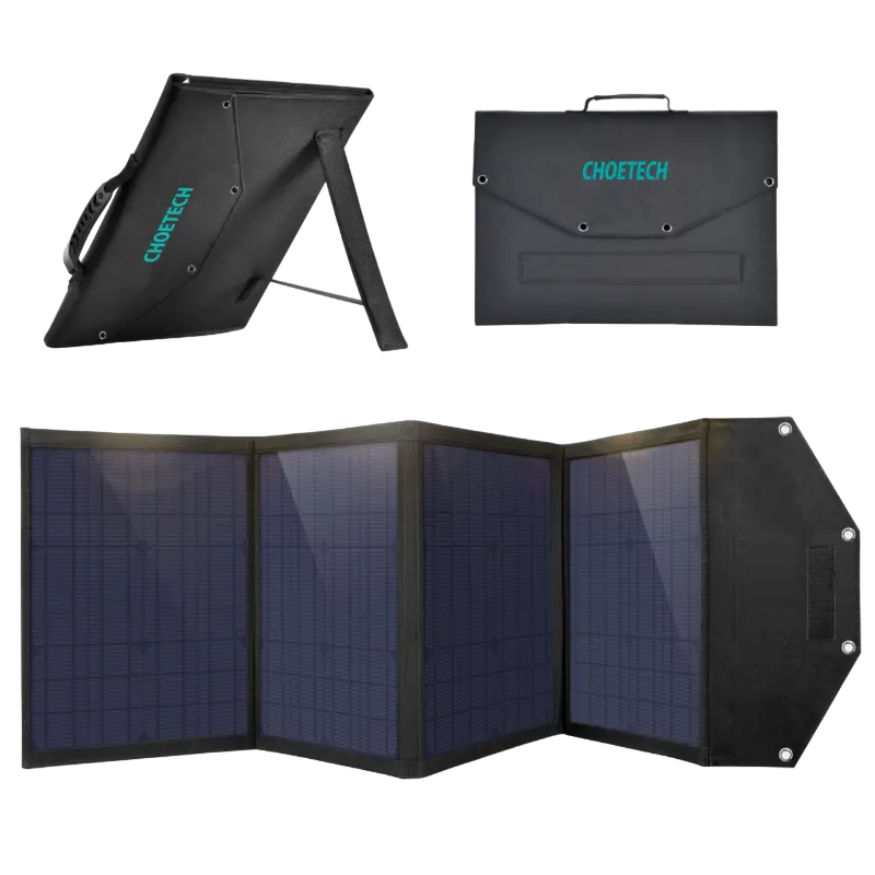 Солнечное зарядное устройство Choetech SC009, Черный, удлинители, ups, стабилизаторы