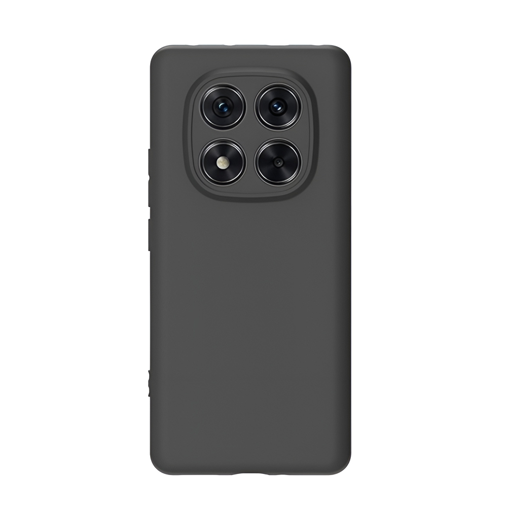 WOO Case Liquid Silicon Xiaomi Redmi Note 15 Pro 5G, Black