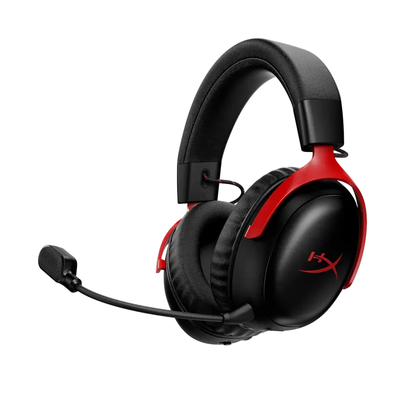 Игровая Гарнитура HyperX Cloud III S, Беспроводной, Черный | Красный