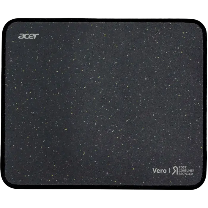 Коврик для мыши Acer Vero, 220мм x 180мм, Чёрный, клавиатуры ,мышки ,веб камера ,коврики ,флешки , 16gb, 32gb,64gb,128gb,256gb,512,microsd,sd