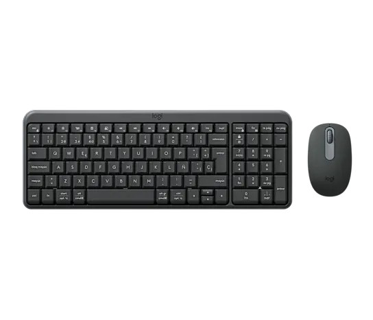 Беспроводная  Клавиатура с мышкой Logitech Combo MK250, Graphite