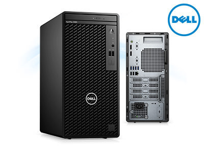 Dell Optiplex 3000 MT Black (Core i3-12100 3.3-4.3GHz, 8GB RAM, 256GB SSD, DVD-RW) 