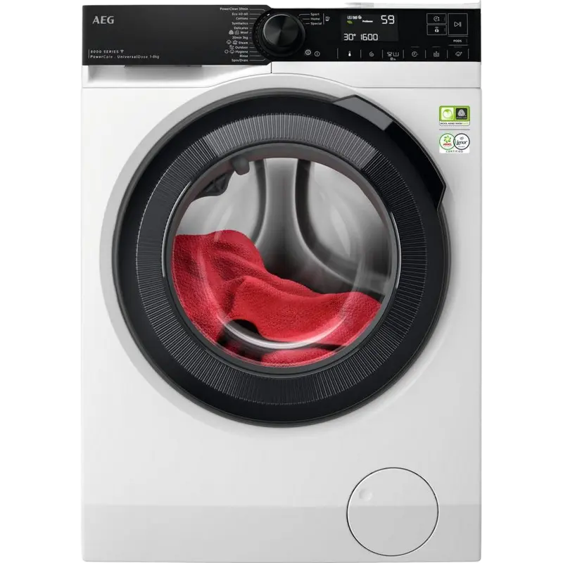 Стиральная машина AEG LFR83846OE, 8кг, Белый