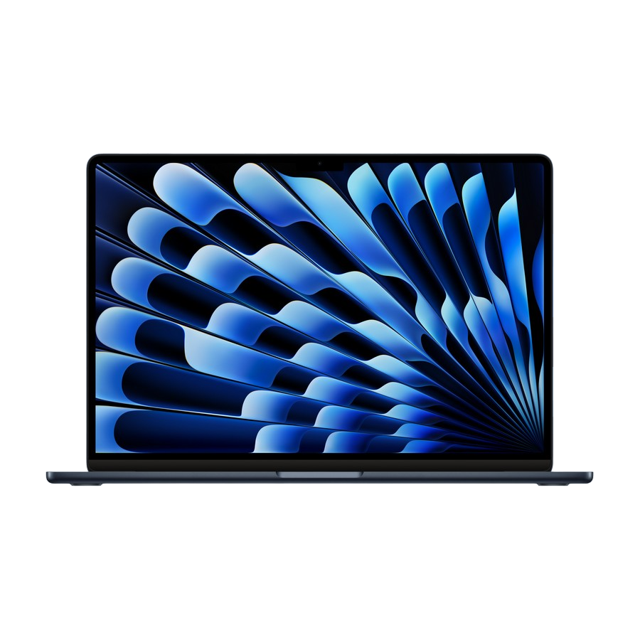 Ноутбук 15,3" Apple MacBook Air A2941, Midnight, M2 with 8-core CPU and 10-core GPU, 8Гб/512Гб, macOS Ventura