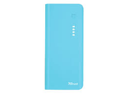 TR_23894. 10000mAh Power bank - Trust Primo, Blue, Fast-charge with maximum speed via USB-C (15W) or, iphone, xiaomi, samsung, oppo, чехол, стекло