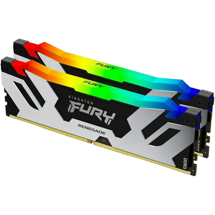 Оперативная память Kingston FURY Renegade RGB, DDR5 SDRAM, 7600 МГц, 32 Гб, KF576C38RSAK2-32