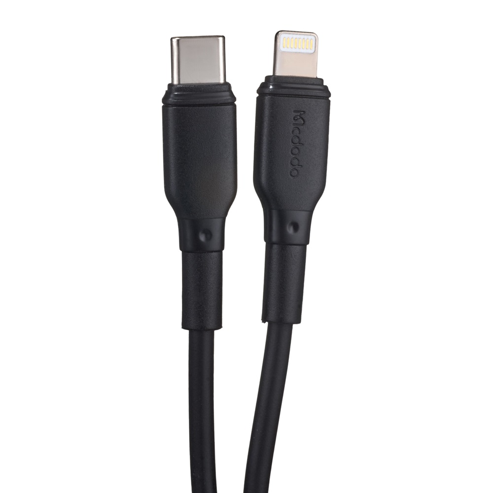 Mcdodo Cable Type-C to Lightning 1.2m 3A 36W, Black