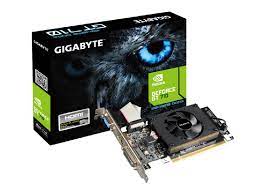 VGA Gigabyte GT710 2GB GDDR3 Low Profile (GV-N710D3-2GL),процессоры ,оперативная память, ssd, M2, hdd, кейсы