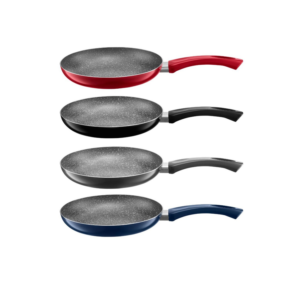 Domotti, Frying Pan, Margaret, Qualum Basic Stone Coating, 22 Cm, Aluminium