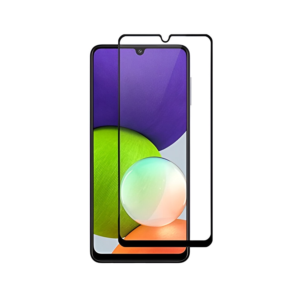 Helmet Diamond Glass 4D Samsung A22/M32/A32/A33/A31, Black