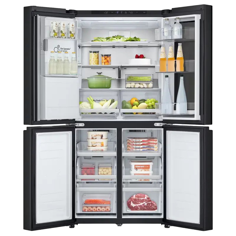 Холодильник LG GMG860EPBE, InstaView Door-in-Door™, Чёрный