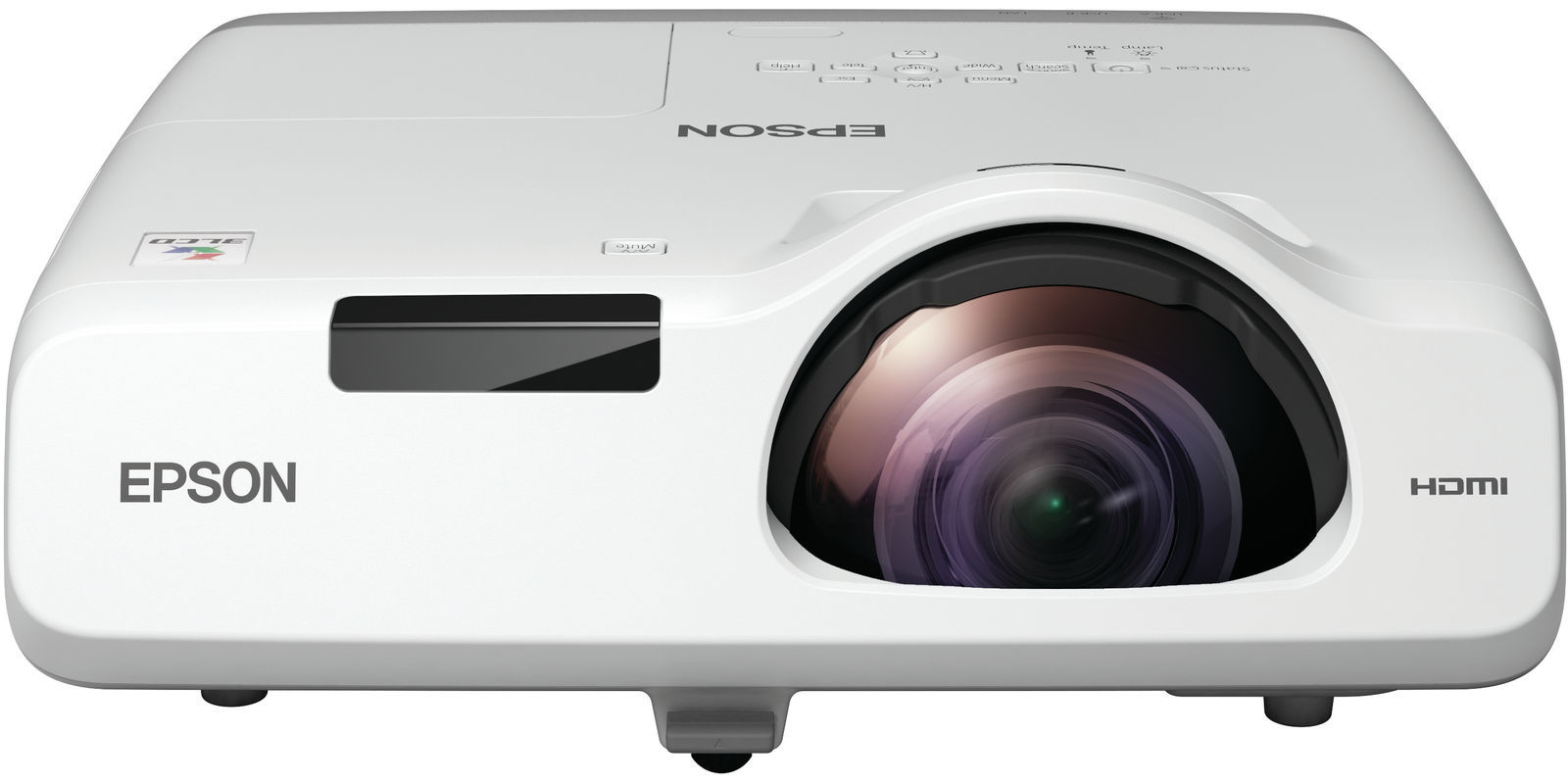 Короткофокусный проектор Epson EB-535W, 3400ANSI Lumens, WXGA (1280 x 800)