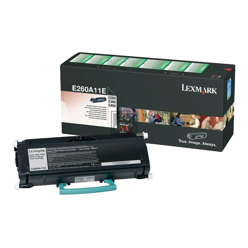 Тонер-картридж Lexmark 0E260A11E, Черный