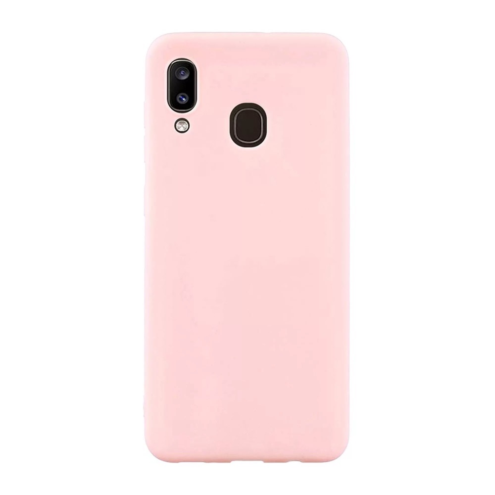Helmet Case Liquid Silicone Samsung A20, Pink