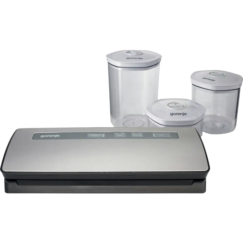 Вакуумный упаковщик Gorenje VS120ES, Нержавеющая сталь