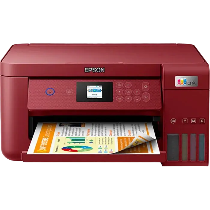 Струйный принтер Epson MFD EcoTank L4267, Бордовый