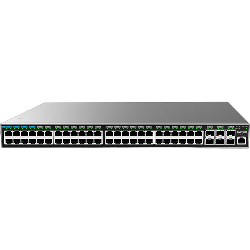 PoE коммутатор Grandstream GWN7816P, 48x IEEE 802.3af/at