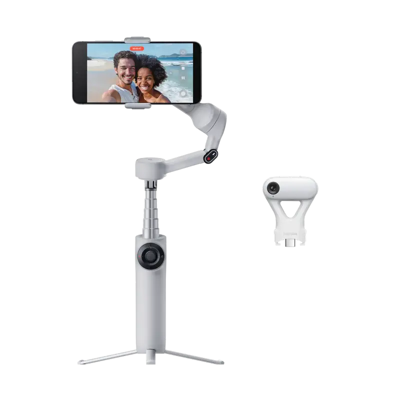 Монопод для селфи Insta360 Flow 2 AI Tracker Bundle, Серый