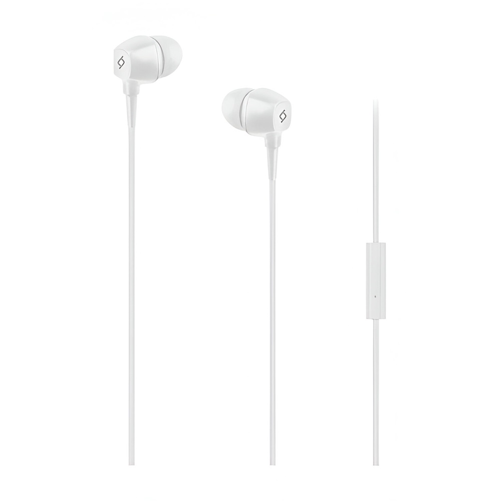 ttec Headphones In-Ear with Microphone 3.5mm Pop, White