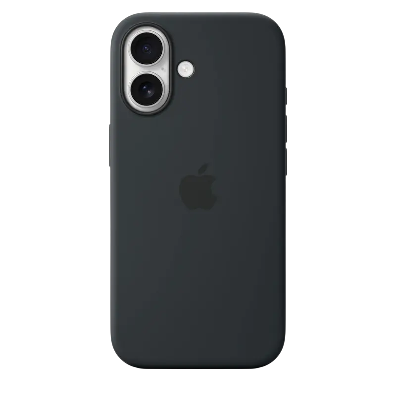 Чехол Apple iPhone 17 Silicone Case with MagSafe, Чёрный