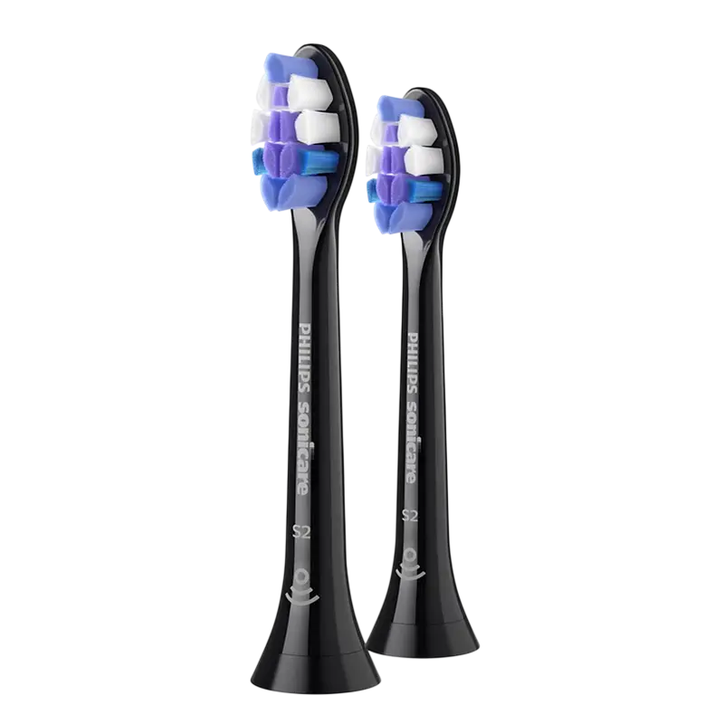 Насадка для электрической зубной щетки Philips HX6052/88, Чёрный