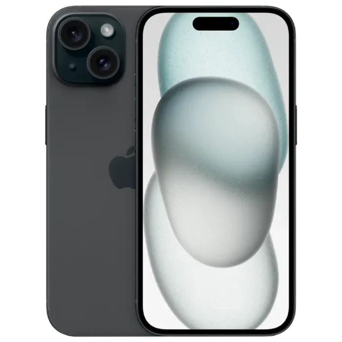 Смартфон Apple iPhone 15, 6Гб/256Гб, Чёрный