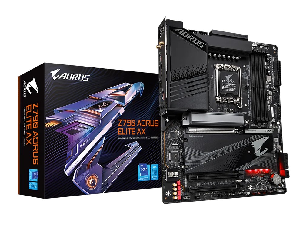 Материнская плата Gigabyte Z790 AORUS ELITE AX, LGA1700, Intel Z790, ATX