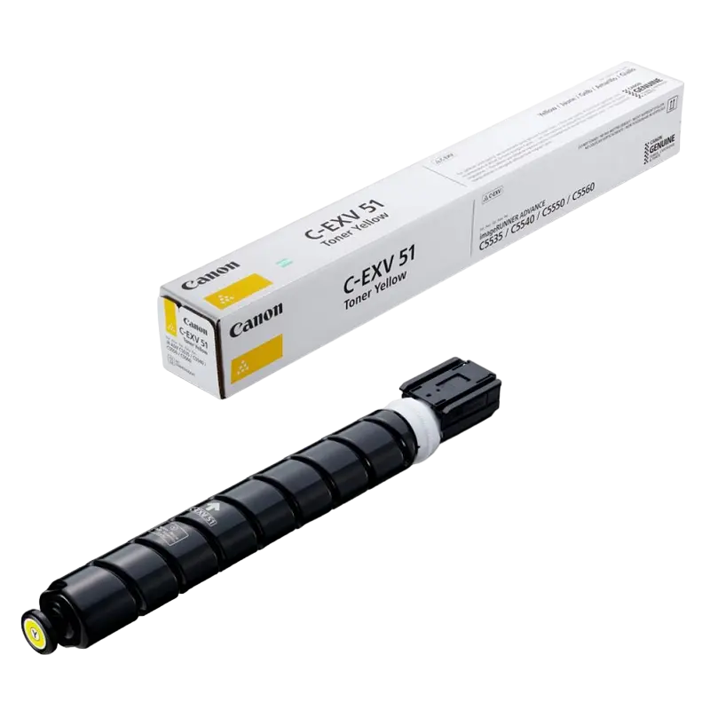 Тонер Canon C-EXV51, Желтый,бумага ,чернила, Opc, тонер, dvd, duracell, батарейки