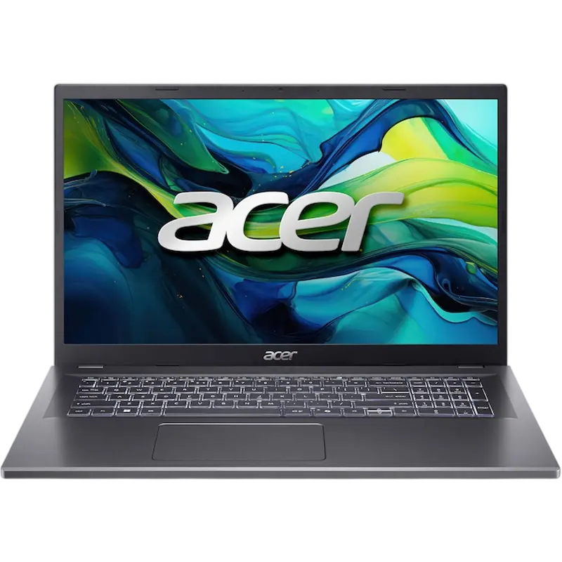 Ноутбук 17,3" Acer Aspire 17 A17-51M, Steel Gray, Intel Core 7 150U, 16Гб/512Гб, Linux eShell