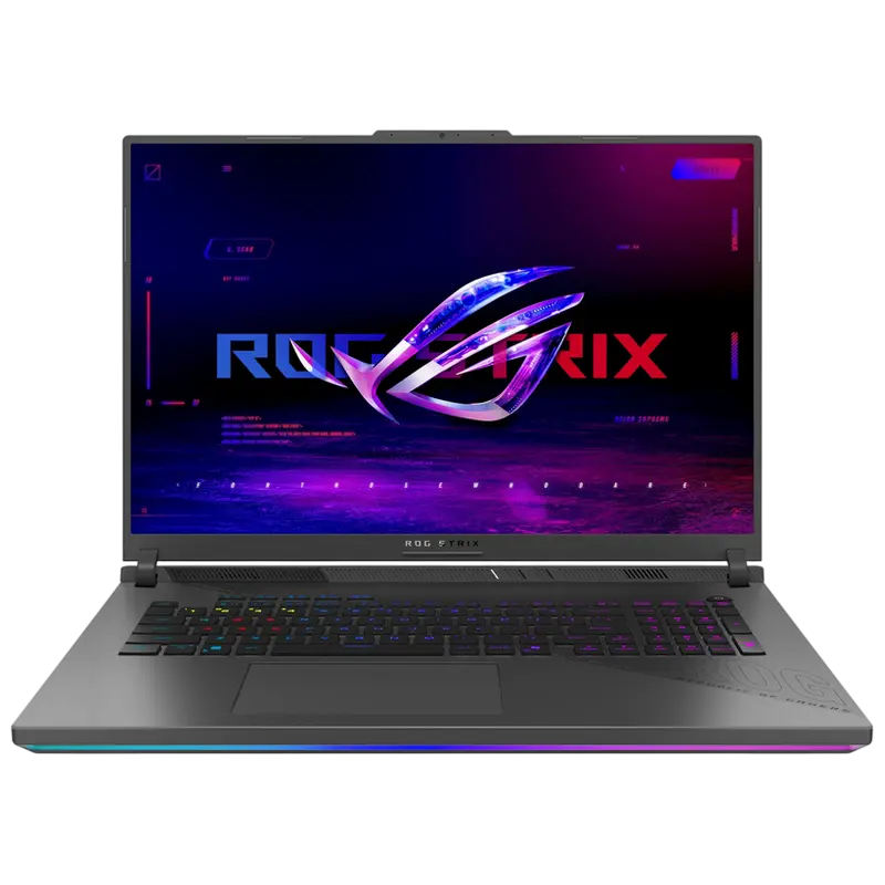 Игровой ноутбук 18" ASUS ROG Strix G18 G814PM, Eclipse Gray, AMD Ryzen 9 8940HX, 16Гб/1024Гб, Без ОС, acer,asus,lenovo,hp,dell,планшеты,чехол для планшета, подставка для ноутбука, зарядка для ноутбука