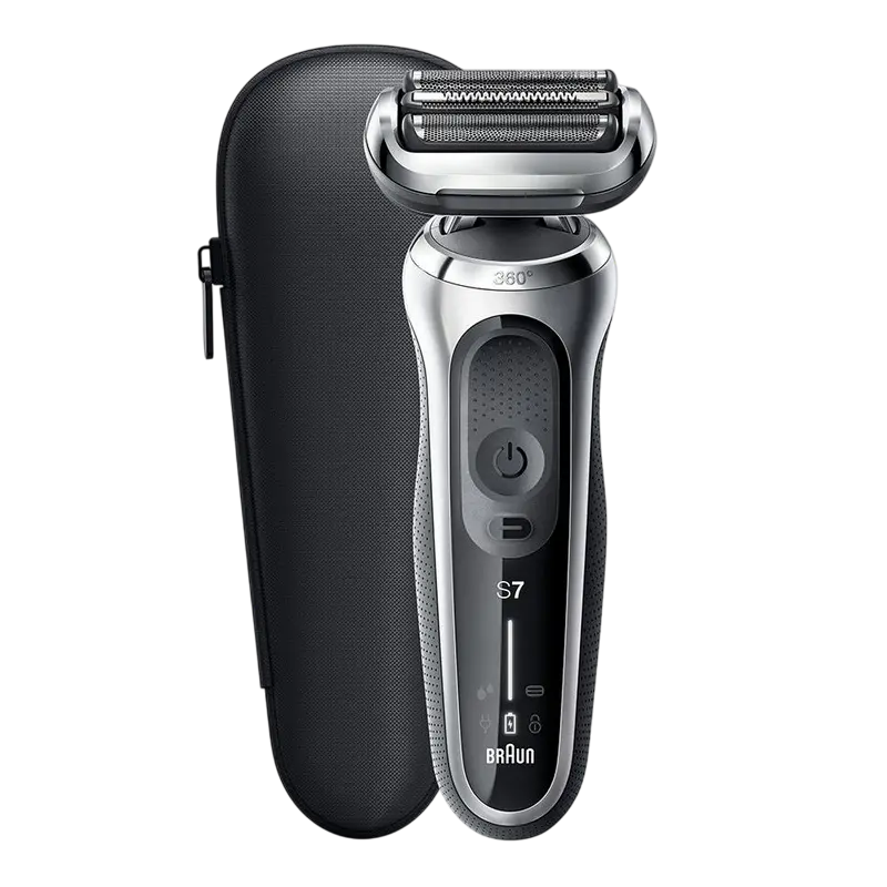 Электробритва мужская Braun Series 7 71-S1000s, Серебристый