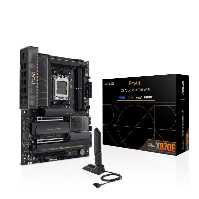 Материнская плата ASUS PROART X870E-CREATOR WIFI, AM5, AMD X870E, ATX