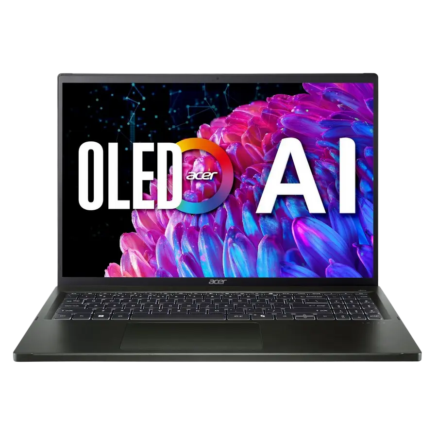 Ноутбук 16" Acer Swift Edge 16 OLED SFE16-44, Olivine Black, AMD Ryzen 7 8840U, 16Гб/1024Гб, Windows 11 Home