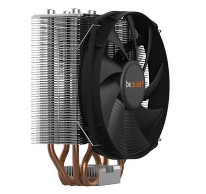 AC be quiet! "Shadow Rock Slim 2" (11.5-23,7dBA, 1400RPM, 86.3 CFM, 135mm, PWM, 160W, 4x6mm, 710g.)