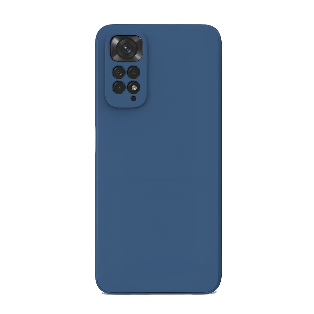 Helmet Case Liquid Silicone Xiaomi Redmi Note 11S, Blue