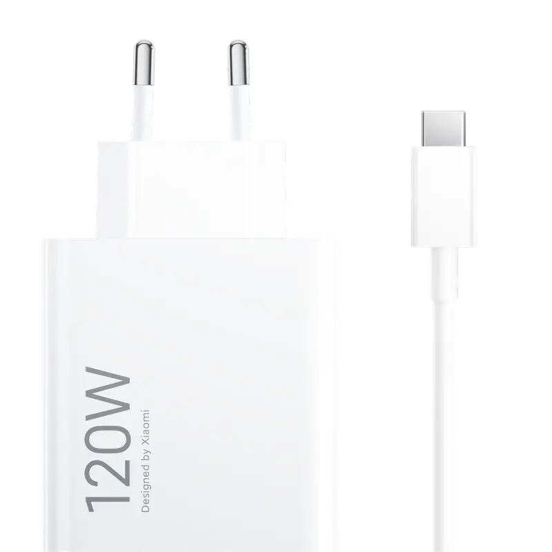 Зарядное устройство Xiaomi BHR9462EU, 120Вт, Белый,usb ,micro ,iphone, 3.5, tupe-c, тюльпаны
