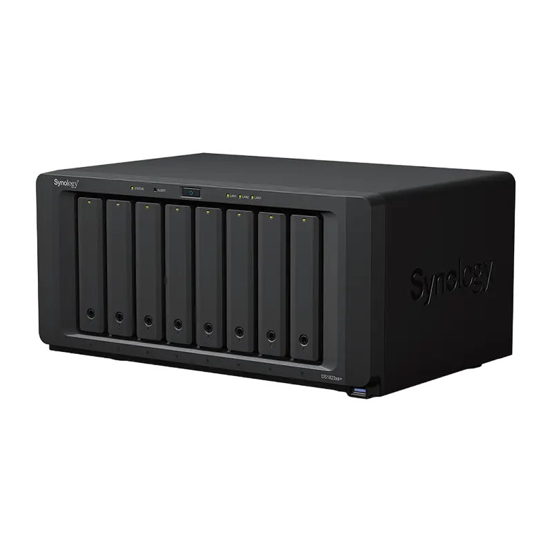 Сетевое хранилище SYNOLOGY DS1823xs+, Чёрный