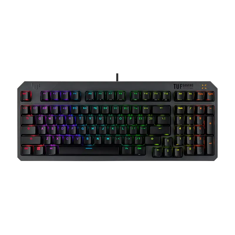 Клавиатура ASUS TUF Gaming K3 Gen II, Проводное, Чёрный, клавиатуры ,мышки ,веб камера ,коврики ,флешки , 16gb, 32gb,64gb,128gb,256gb,512,microsd,sd
