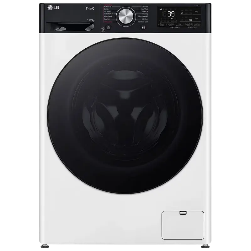 Стирально-сушильная машина LG F4DR711S2H, 10кг, Белый